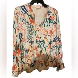 Aldomartins For Anthropologie Floral Top